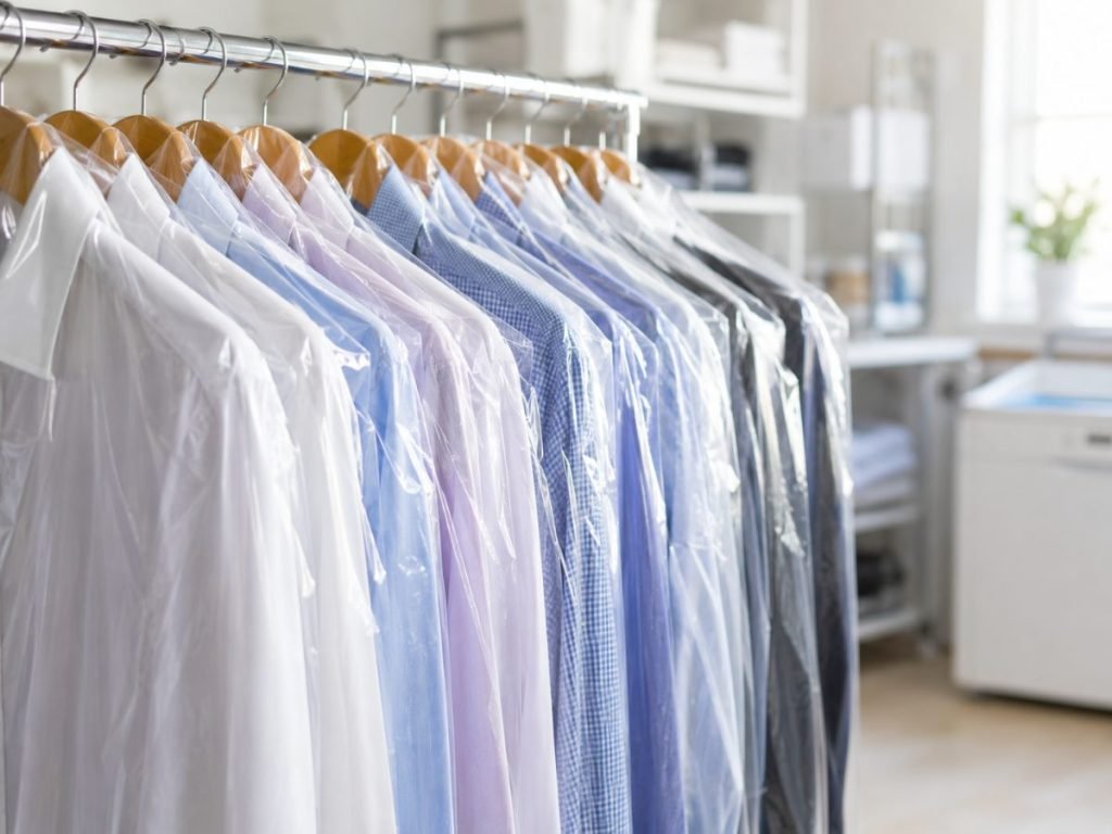 Garment dry cleaning service by Cleanitize Singapore