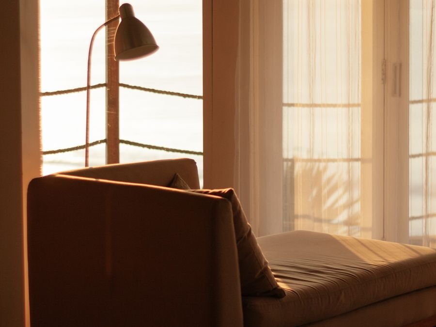 Sunlight revealing fine dust in a Singapore home interior, deep-cleaned by Cleanitize
