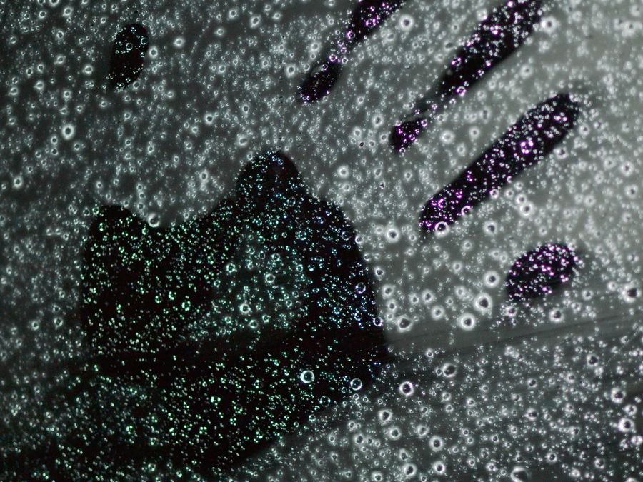 Fingerprints and smudges on glass — cleaned by Cleanitize window cleaning Singapore