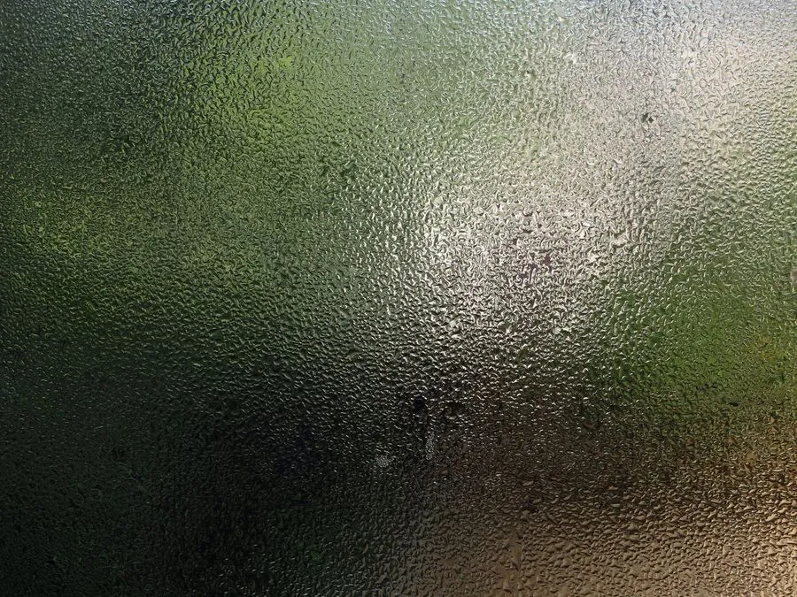 Condensation on glass — damp and musty odours tackled by Cleanitize Singapore