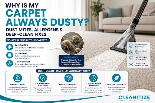 Carpet Always Dusty